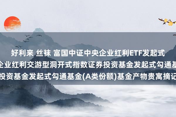 好利来 丝袜 富国中证中央企业红利ETF发起式勾通A: 富国中证中央企业红利交游型洞开式指数证券投资基金发起式勾通基金(A类份额)基金产物贵寓摘记更新